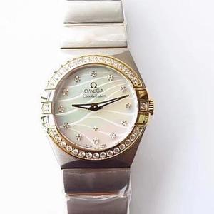 El reloj de cuarzo Omega Constellation Series 27mm de 3s está equipado con el movimiento especial Omega 1376 original por primera vez (el movimiento es el mismo que el original)