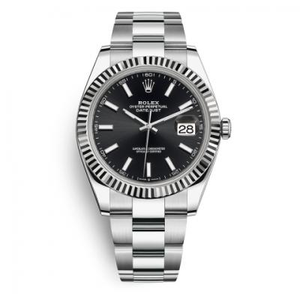 AR Super God-made Rolex DATEJUST Super 904L Datejust 41 Series 126334 Reloj de acero Banda de acero reloj mecánico para hombre.