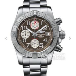 GF re-grabado Breitling Avenger II (Avenger II) correa de acero reloj mecánico para hombre