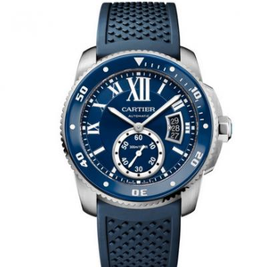 Cartier CARTIER WSCA0011 reloj de buceo correa de silicona reloj de hombre