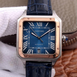 TW Cartier V2 versión mejorada del reloj de pareja Sandoz, movimiento mecánico automático, reloj de correa