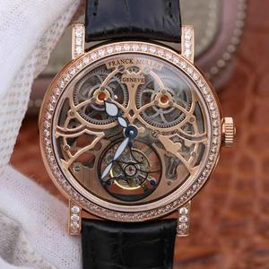 El reloj de tourbillon hueco redondo Franck Muller GIGA conmocionó al mercado. El reloj utiliza un diseño hueco