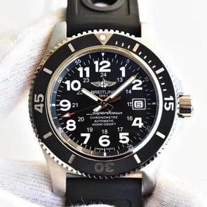 [El nuevo logro de GF, la inmensidad está llegando] Reloj Breitling Serie Super Ocean II (SUPEROCEAN II.) Cinta de acero opcional, cinta