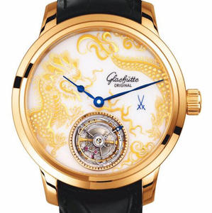 R8 Glash-tte Original Mason Tourbillon Dragon Watch Movimiento Tourbillon Automático