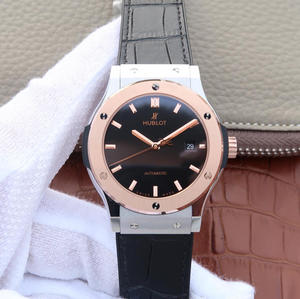 JJ Hublot (Hublot) Classic Fusion Series 511.zp reloj mecánico para hombre con cara negra