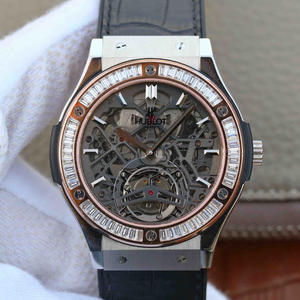 TF Hublot (Hengbao) SERIE HUBLOT moderno reloj mecánico de diamante T brillante para hombre