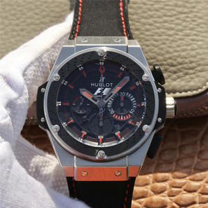 V6 Hublot Hublot King Supreme HUBLOT F1 KING POWER! Reloj mecánico automático para hombre réplica 7750 reloj de correa de la máquina