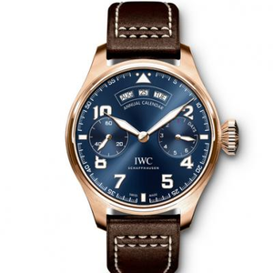 IWC Gran Pilot Series Dafei IW502701, 7 días de energía cinética pantalla reloj de hombre de movimiento mecánico automático