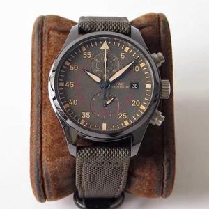 Re-grabado IWC Pilot's Series TOP GUN Naval Air Combat Force MIRAMAR Chronograph