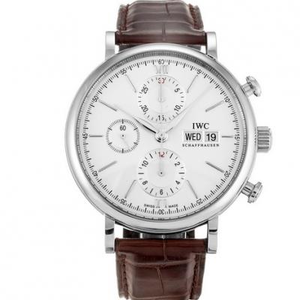 IWC Portofino IW391001. ASIA7750 reloj automático mecánico multi-función para hombre