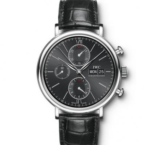 IWC Portofino IW391008. ASIA7750 reloj automático mecánico multi-función para hombre