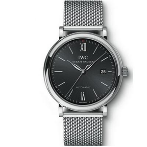 Réplica superior IWC Portofino IW356506ASIA2892 Movimiento Mecánico Automático Reloj Hombre Banda de Acero