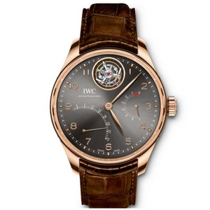 IWC portugués modelo IW504602, 51900 automático verdadero movimiento mecánico volante reloj masculino