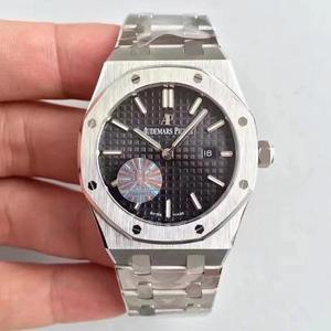 La versión JF de Audemars Piguet Ladies Blue Dial Steel Band se puede combinar con el 15400 para hombre como reloj de cuarzo para mujer