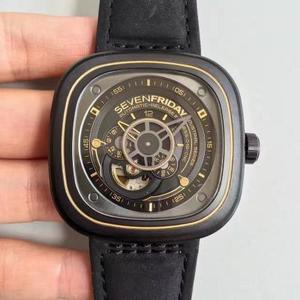 [Fábrica de KW] SevenFriday marca de moda 7 Fridays Original single auténtico original reedición superior hombres reloj mecánico