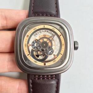 [Fábrica de KW] SevenFriday marca de moda 7 Fridays Original single auténtico original reedición superior hombres reloj mecánico