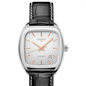 Reloj Longines Retro Traditional L2.310.4.72.0 Neutral Cushion.