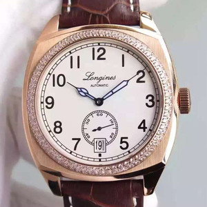 Cuadrado Mecánico Automático Longines L2.794.4.53.0 Retro Serie Tradicional.