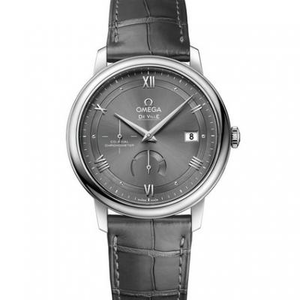 TW Omega De Ville Multifunción 424.13.40.21.06.001 Reloj Mecánico de Superficie Gris para Hombre