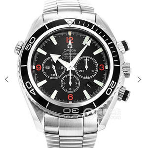 Omega Seamaster Series Automatic Mechanical Chronograph 7750 Movement Ceramic Ring Reloj de acero inoxidable strap men.