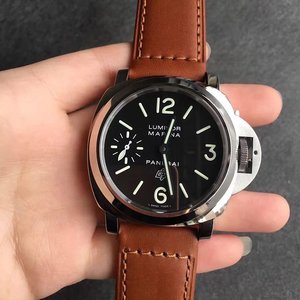 n Factory Panerai pam005 reloj réplica superior con movimiento mecánico manual.