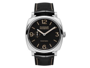 V9 Panerai PAM00572 Sandwich Reloj de cinturón literal movimiento mecánico automático reloj de los hombres 45x12mm