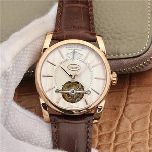 JB Parmigiani Fleurier TONDA serie PFS251 top tourbillon reloj con verdadero tourbillon manual de movimiento mecánico reloj de hombre