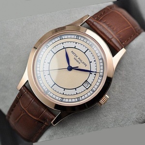 Suizo Patek Philippe original suizo suizo 18K oro rosa automático espalda mecánica para hombre reloj suizo original movimiento