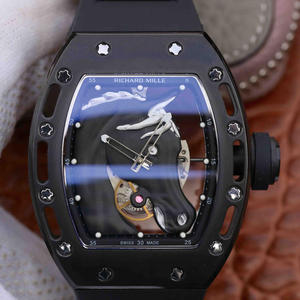 Richard Mille tuvo éxito en el reloj mecánico automático para hombre de cerámica RM52-02