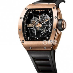 KV Richard Mille RM035 Edición conmemorativa del "Toro americano" de las Américas Todo en oro rosa. Reloj de caballero pulido superior.