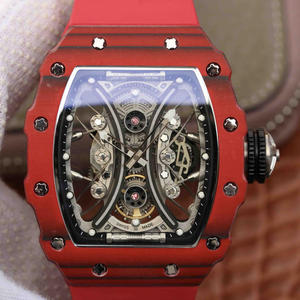 Réplica superior Richard Mille RM53-01 reloj mecánico automático de los hombres de alta gama fibra de carbonoUT Omega vintage Seamaster serie 30 reloj de correa mecánica para hombre original de una a una réplica