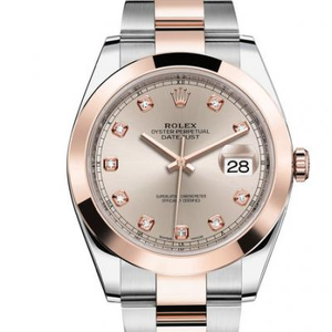 Reloj Rolex Datejust Series 126301 para hombre (oro rosa)