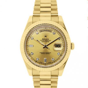 CR Evergreen Factory Rolex Día-Fecha 218238 Reloj de hombre Mejor cubierta de oro