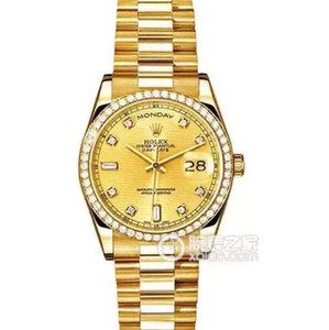 Modelo Rolex: reloj mecánico para hombre tipo calendario semanal de la serie 118348-83208. .