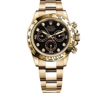 JH Factory Rolex V7 Edition Universe Chronograph Full Gold Daytona 116508-0008 Reloj Mecánico para Hombre
