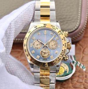 JH última versión de actualización personalizada Rolex Super Universe Chrono Daytona versión mejorada Movimiento mecánico automático Reloj de hombre Correa de acero inoxidable