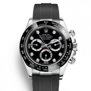 N Rolex nueva versión 904 acero Daytona m116519ln-0025 correa de goma de bobinado automático reloj de hombre de función completa