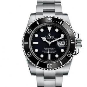 NAIL Rolex 116610LN-9720 Blackwater Ghost Reloj para hombre reloj de acero inoxidable correa mecánica automática movimiento mecánico cerrar la parte inferior