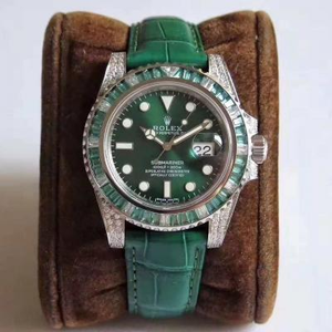 Producido por N Factory?? Rolex Green Ghost 904L Edition Reloj de hombre vuelve de nuevo, golpes impactantes