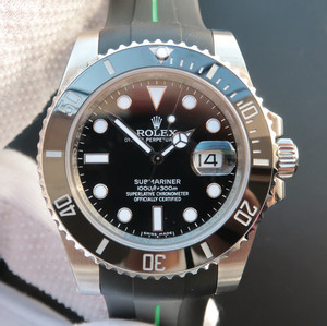 Rolex negro agua fantasma negro v7 versión SUB Submariner serie 116610LN cinta