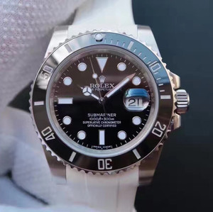 Rolex Blackwater Ghost Nigga v7 versión SUB Submariner serie 116610LN modelo de cinta, 2836/3135 modificado / 3135 original tres