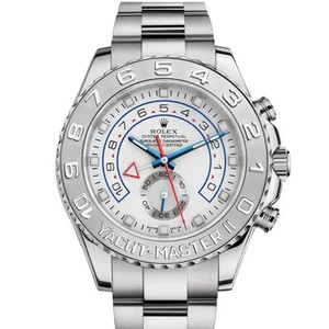 Reloj de disco blanco Rolex Yacht-Master 116689-78219 réplica superior