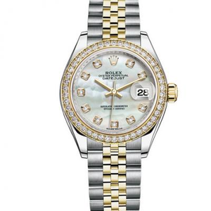 Rolex 279383RBR Datejust 28mm Datejust Damas Reloj Top Replica reloj