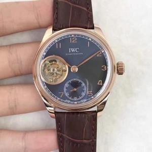 Marca: IWC (Serie Tourbillon Portuguesa) TF Boutique Style: Reloj mecánico automático reloj de hombre