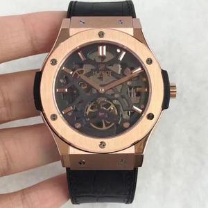 TF Hublot (Hengbao) Classic Fusion Series Automatic Ultra-thin Skeleton Watch Automatic Skeleton Movement Men's Watch