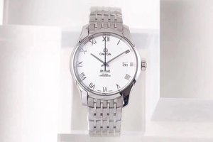 VS fábrica Omega Seamaster 300M nueva ola cara espalda transparente reloj mecánico de los hombres