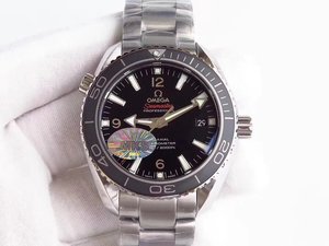 Nuevo MKS Omega Planet Ocean 600m 42mm Serie Reloj Movimiento Mecánico Automático Correa de Acero Inoxidable Hombres