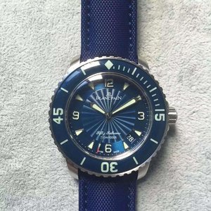 N artefacto de fábrica Blancpain Blancpain Cincuenta búsquedas serie 5015D-1140-52B