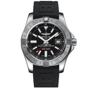 GF Factory Breitling Avenger II A3239011 World Time Watch (GMT) musta-edessä miesten mekaaninen katsella