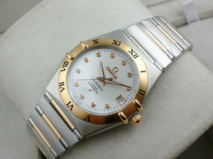 OMEGA Constellation-sarja 18K Rose Gold automaattinen mekaaninen miesten kello